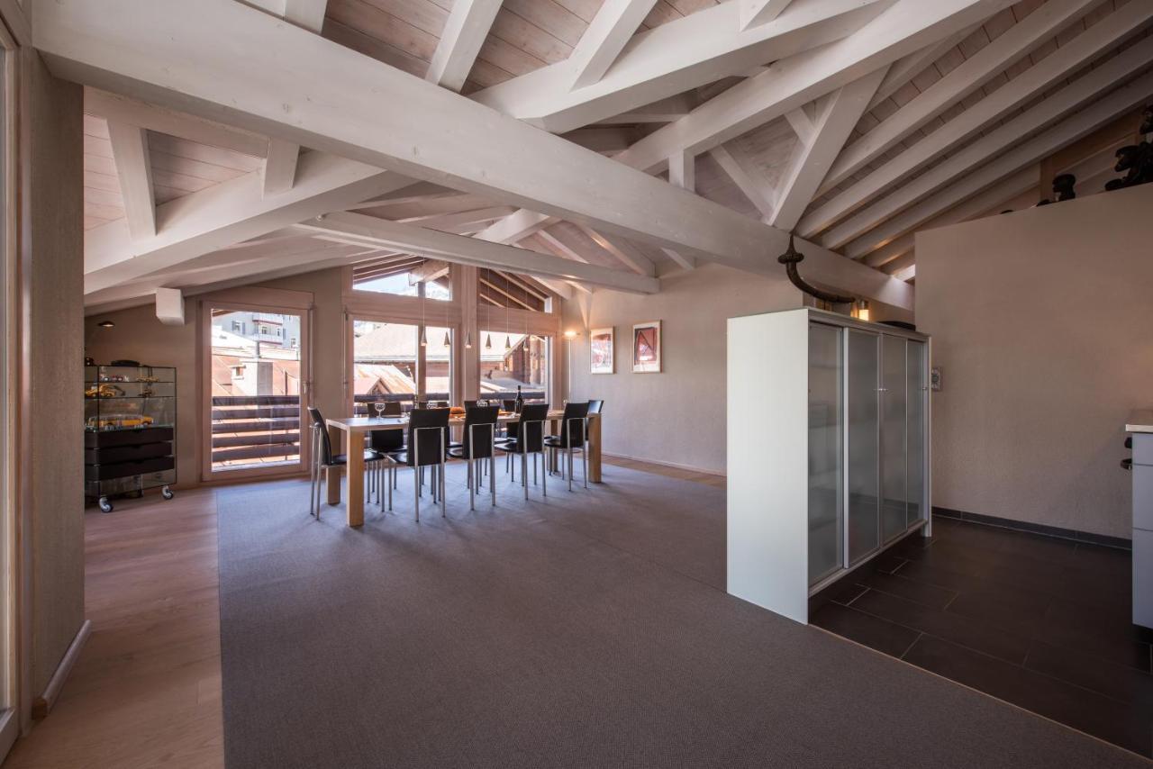 Chalet Schneehoren Penthouse Wengen Zewnętrze zdjęcie