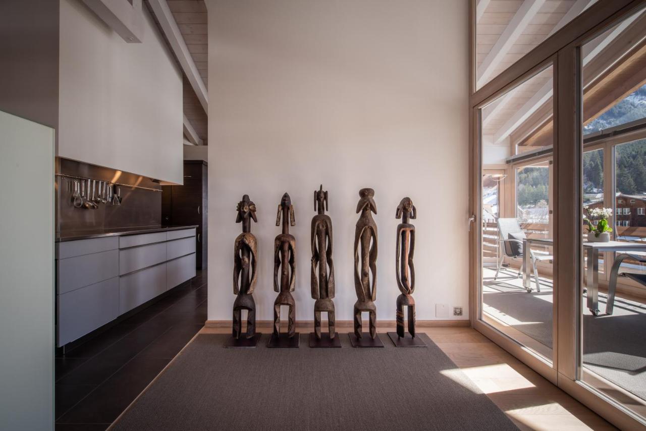 Chalet Schneehoren Penthouse Wengen Zewnętrze zdjęcie