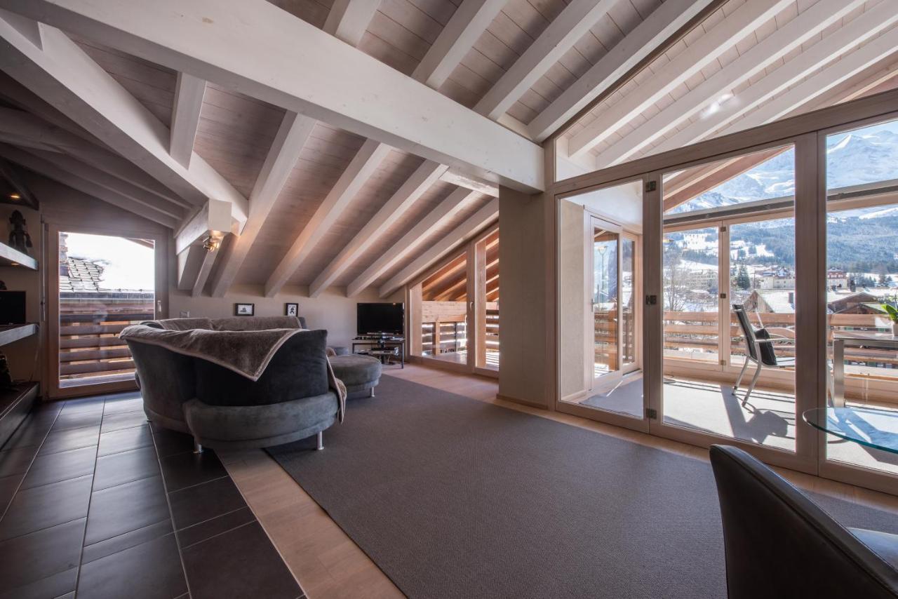 Chalet Schneehoren Penthouse Wengen Zewnętrze zdjęcie
